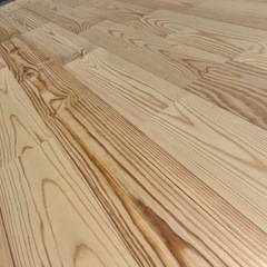 【DIYグレード大特価】信州赤松無垢フローリング無塗装品 1820×15×114(mm) 8枚入！在庫49ケースほどありますので複数の方へ販売できます。の画像