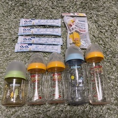 Pigeon哺乳瓶x5 