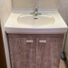 化粧洗面台　上部のみの画像