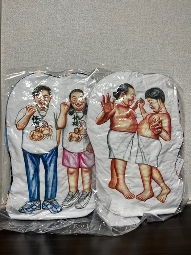 大特価放出！ 体格ブラザーズプラチナムザッカダイカットクッション (k-si クッション・抱きまくら・ブランケット