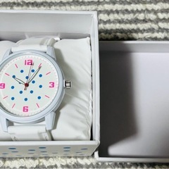  非売品　当選品 カルピスウォッチ 腕時計 ドット ホワイト未使用品