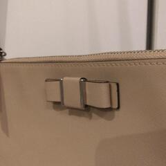 COACH　ミニショルダーバッグ　ベージュの画像