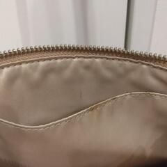 COACH　ミニショルダーバッグ　ベージュの画像