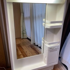 化粧洗面台　上部のみの画像
