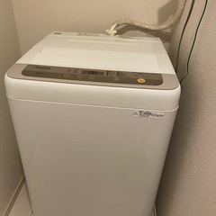 パナソニック 洗濯機 引渡希望日: 5/30 (金)