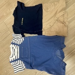 GU半袖ロンパース
