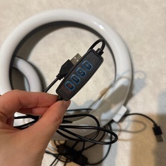 リングライト2個の画像
