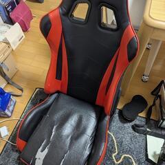 ゲーミングチェア（足無し、座椅子としてどうぞ）