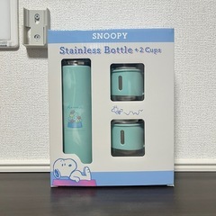 SNOOPY ステンレスボトル+2カップセット
