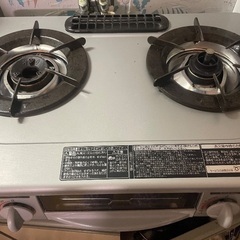 グリル付きガステーブル　rinnai KGE-S800NW