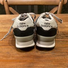 NewBalanceニューバランス　ML574　紺　24.5cm 備品の画像