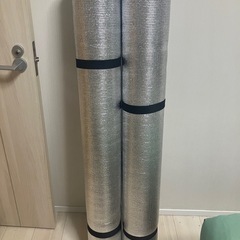 キャンプ　銀マット