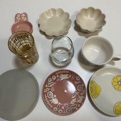 【お話し中
】食器・グラスセットの画像