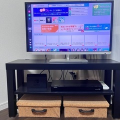 テレビ、テレビ台セット［セット価格］