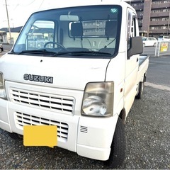 スズキ　キャリイ　4WD  エアコンパワステ付き　三方開き　エン...