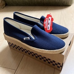 vans  ネイビー　25㎝の画像