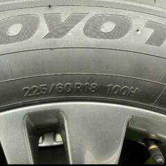 アルファード 40系 純正ホイールタイヤセット 225/60R/18 225/60/18 225/60R18 の画像