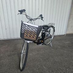 未使用に近い　パナソニック　電動アシスト 26インチ　自転車　 ...