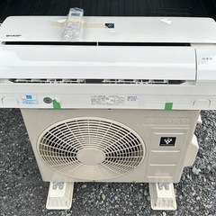 【標準工事費込み】SHARPエアコン　6畳用　2019年製