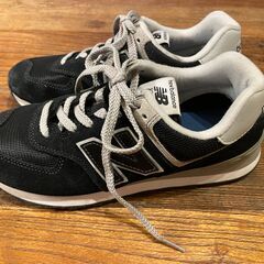 NewBalanceニューバランス　ML574　紺　24.5cm 美品