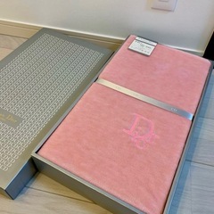 新品⭐︎Dior ボアシーツ 140×240cm ピンク