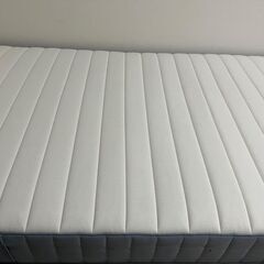 IKEA ポケットコイルマットレス VALEVÅG（ヴァレヴォーグ） セミダブルの画像
