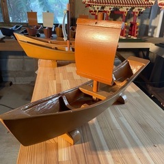 サバニ　沖縄の伝統ふね　ハンドメイド品