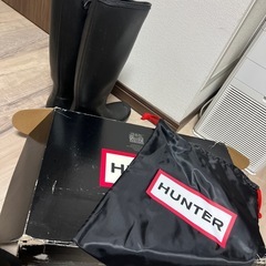 長靴  Hunter 39インチ 黒
の画像