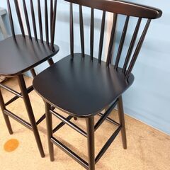 QUON クオン ミーティングチェア 2脚セット Nina-スタンド-N ブラック ②の画像