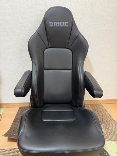 BRIDE STREAMS CRUZ タフレザーブラック:シートヒーター無し リクライニングシート