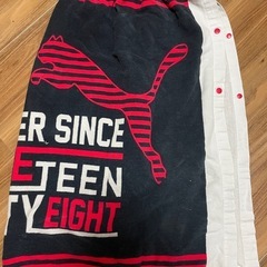 PUMA　プール用　バスタオル　スナップ付き
