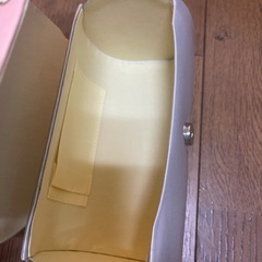 和風バッグ、ハンドルは付いていませんの画像