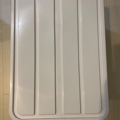 衣装ケース（プラスチック）2つの画像