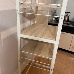 キッチンラック　ゴミ箱ラック　レンジ台の画像