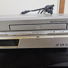 【中古】ビクター VHSビデオデッキ HR-DV4 DVDプレーヤー一体型の画像
