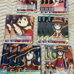 中古品　 ヴァイスシュヴァルツ　このすば　めぐみん　デッキパーツ...