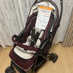 【クリーニング済】ベビーカーコンビ 　メチャカルハンディオート4...