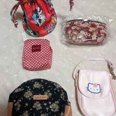 全て新品未使用品★ポーチいろいろ𓂃𓂂ꕤ*.ﾟの画像