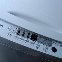 【和泉】配送可!! 美品 動作品 2023年製 Hisense 全自動洗濯機 5.5kg HW-T55H ハイセンスの画像