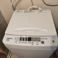 【受け渡し決定済み】ニトリ　洗濯機　