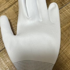 作業用手袋 軍手 静電気 防止 帯電 精密機器 コーティング 白の画像