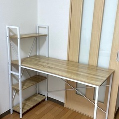 パソコンデスク/デスク　【お譲り決まりました]の画像