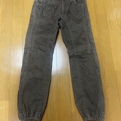 パンツ　裾ジッパーの画像