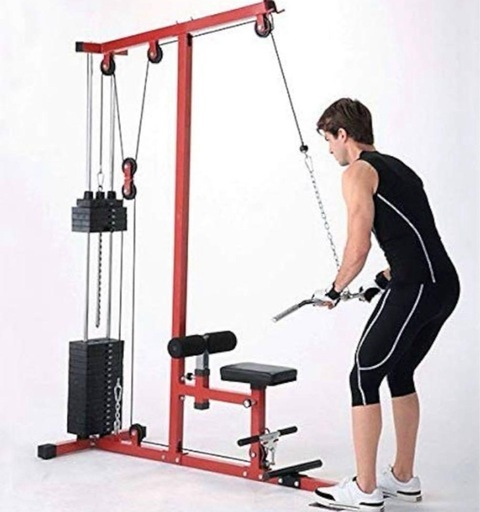 ラットプルマシン　本体　筋トレ　ケーブルマシン　懸垂　ホームトレーニング