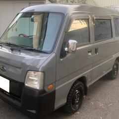 全塗装済 機関良好 不具合無し 車検付き 切替四駆 車中泊 キャンプ アウトドア 流行りの凸凹塗装塗り分けの画像