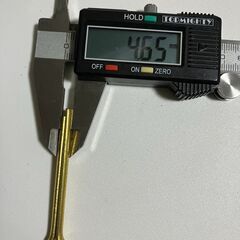 黄銅製割ピン、長さ50mm、径5.0mmの20本セットの画像