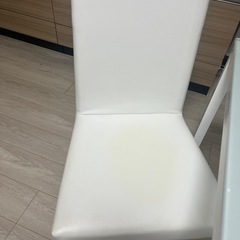(お取引中)ダイニングテーブル&ダイニングチェア2脚 の画像