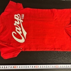 【売却済】【古着】広島東洋カープ ロンパース 半袖 子供服 70cmの画像