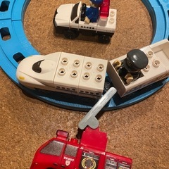ブロック　GTR パトカー　新幹線　消防車の画像