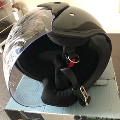 バイクヘルメット ジェット CROSS ブラック CR-720